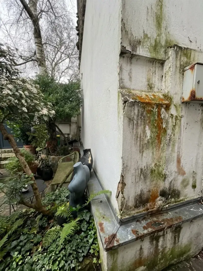 Ravalement de façade dans le Gard — avant (chantier 3)