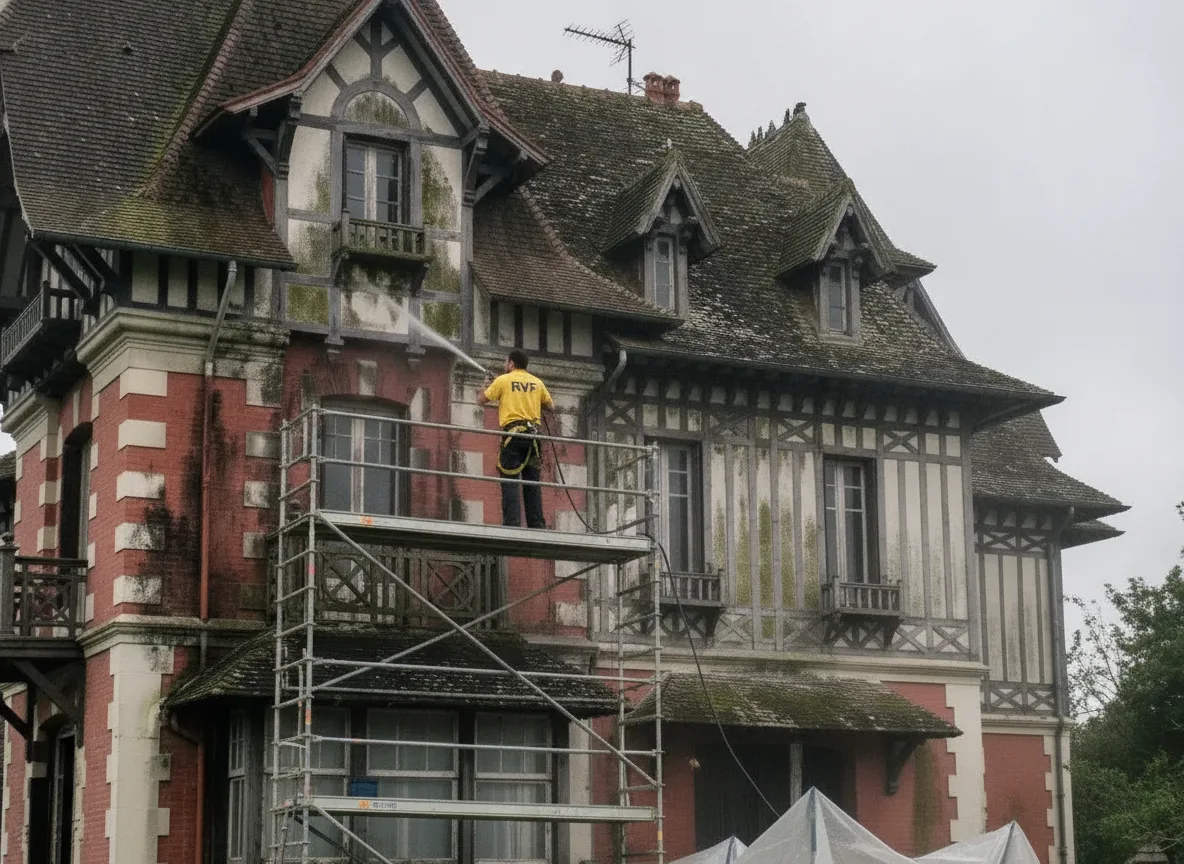 Démoussage dans le Gard