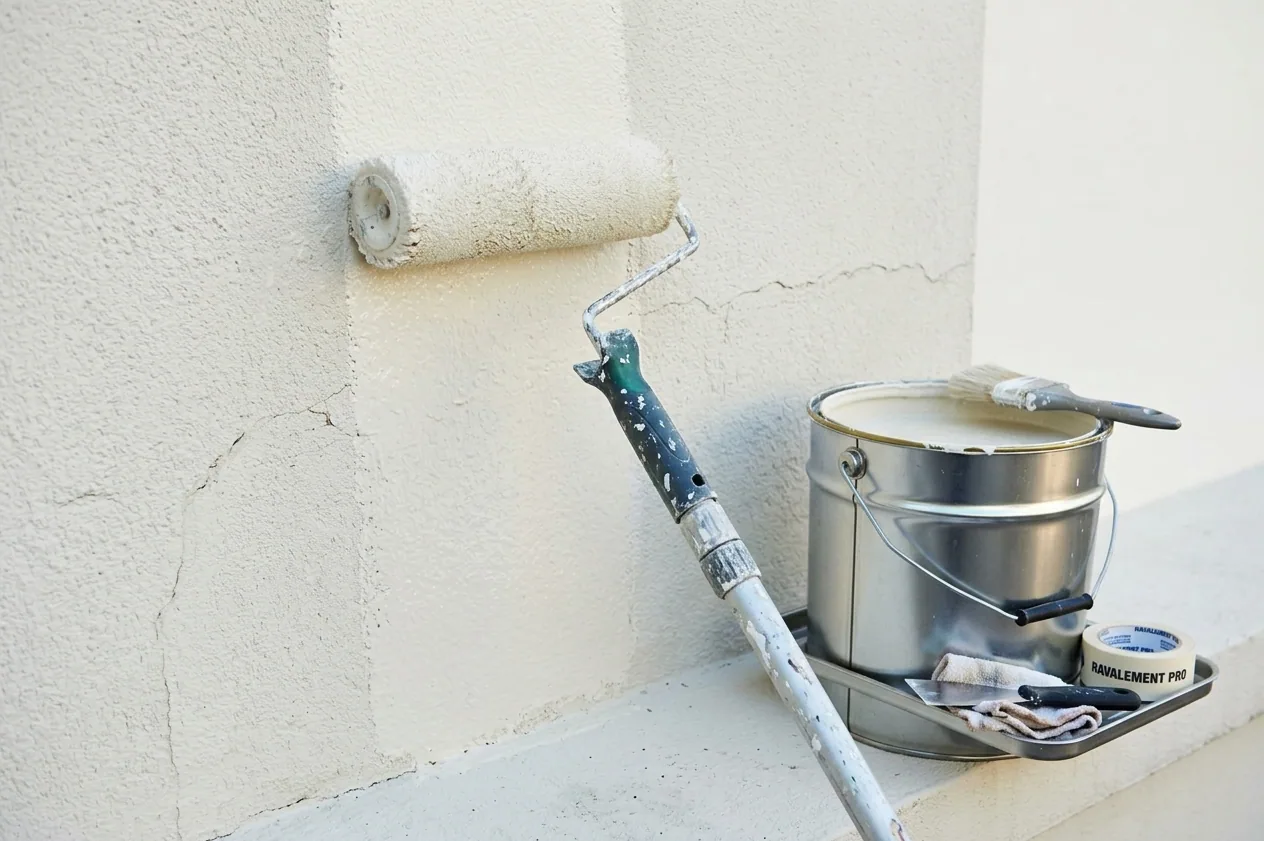 Peinture de façade dans le Gard