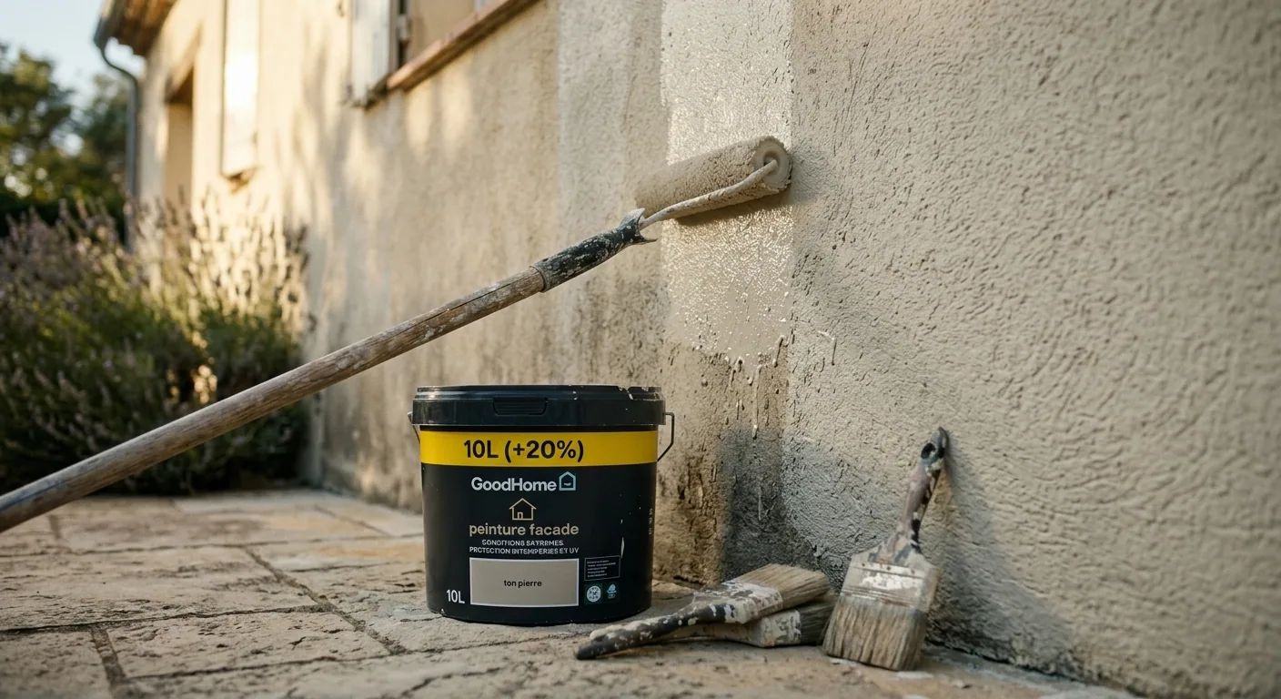 Peinture de façade dans le Gard