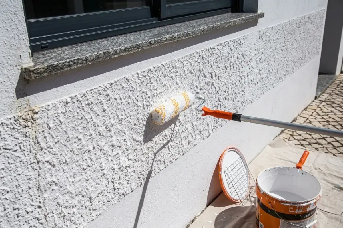 Peinture de façade dans le Gard