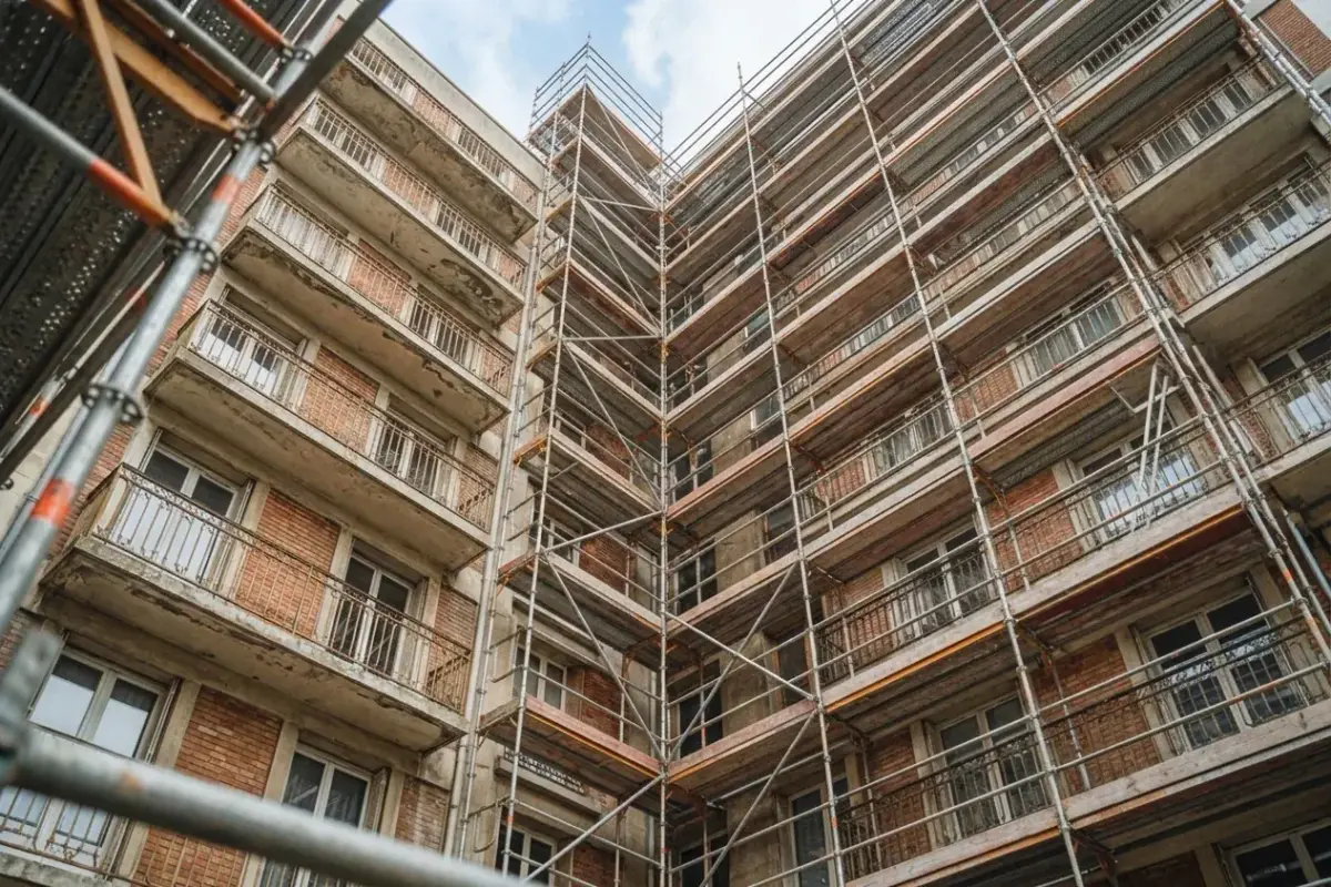 Ravalement de copropriété dans le Gard