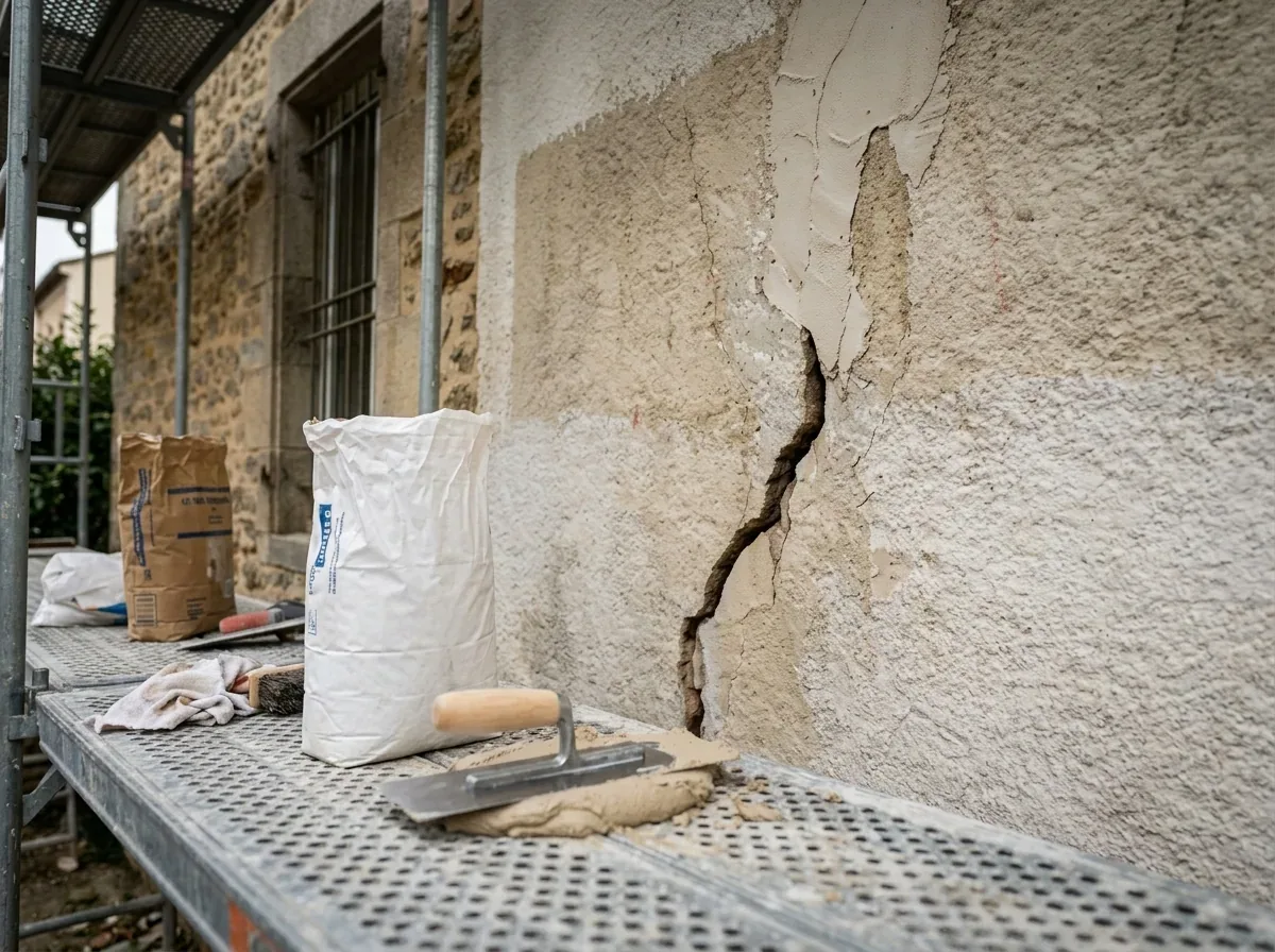 Réparation de fissures dans le Gard